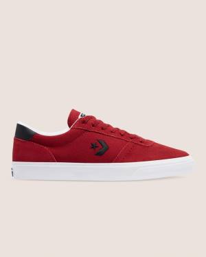 Converse Boulevard Suede Low Tops Shoes Red | CV-741MEO