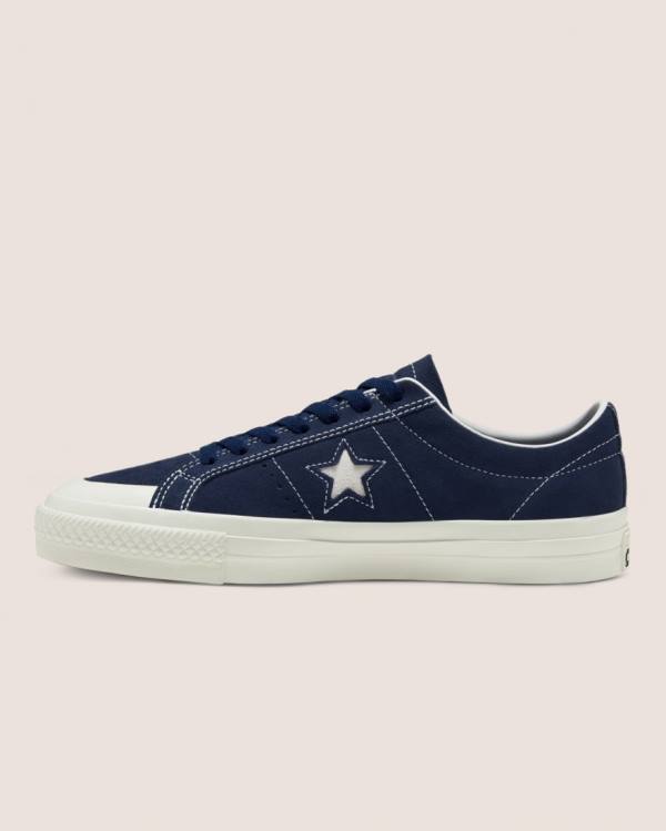 Converse CONS Alexis Sablone One Star Pro Suede Low Tops Shoes Blue | CV-713XAE