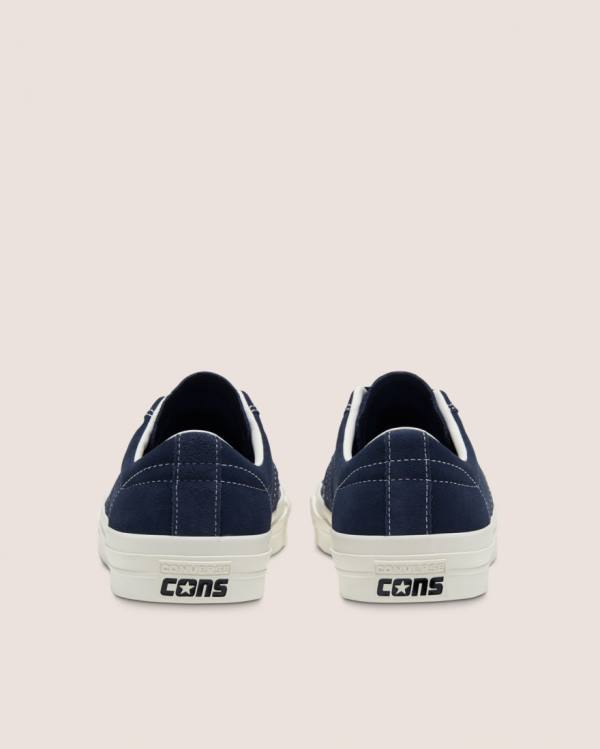 Converse CONS Alexis Sablone One Star Pro Suede Low Tops Shoes Blue | CV-713XAE