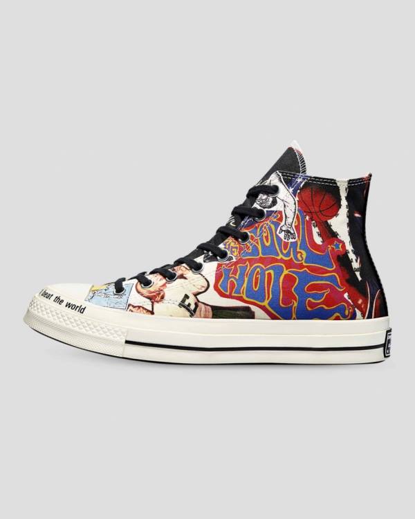 Converse Chuck 70 Beat The World High Tops Shoes Multicolor | CV-051DEM