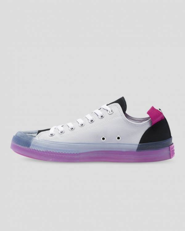 Converse Chuck Taylor All Star CX Colour Blocked Low Tops Shoes White Black | CV-801BKJ