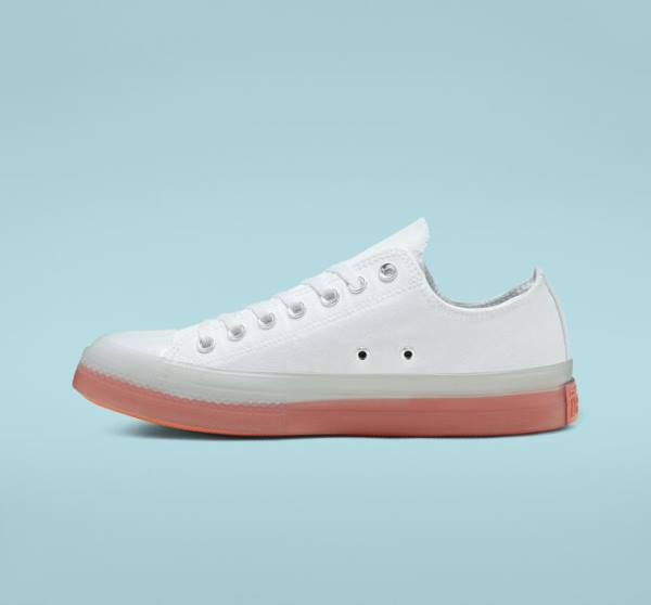 Converse Chuck Taylor All Star CX Low Tops Shoes White / White / Mango | CV-812IFV