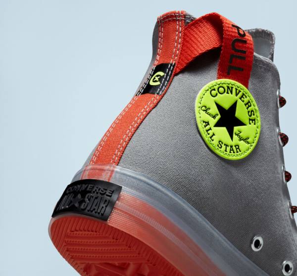 Converse Chuck Taylor All Star CX Pull Tab High Tops Shoes Orange | CV-431QYO