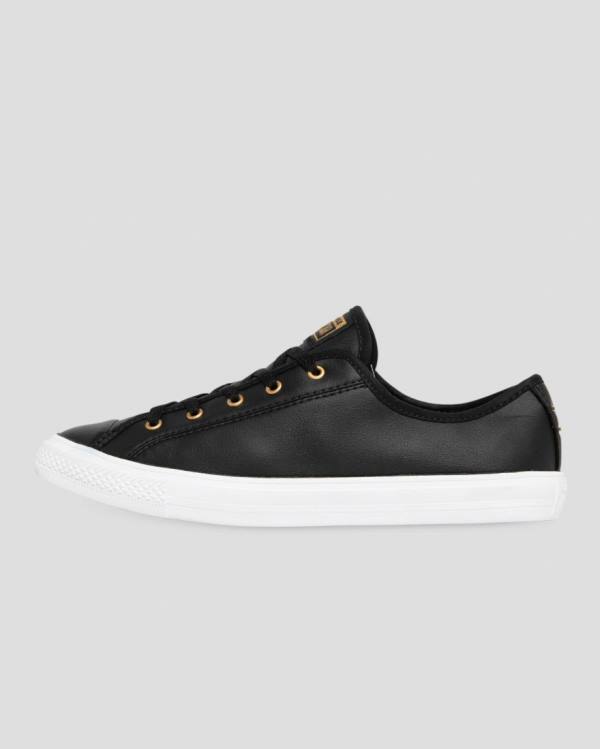 Converse Chuck Taylor All Star Dainty SL Low Tops Shoes Black | CV-657YSK