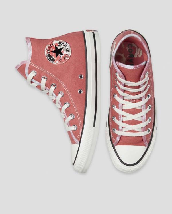 Converse Chuck Taylor All Star Festival High Tops Shoes Pink | CV-807PTG