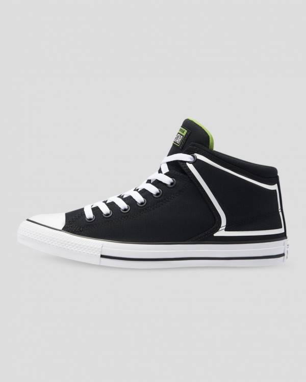 Converse Chuck Taylor All Star High Street Dramatic Nights High Tops Shoes Black | CV-341JOT