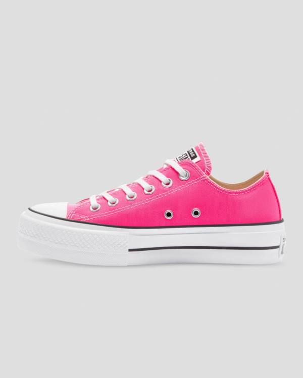 Converse Chuck Taylor All Star Lift Seasonal Colour Low Tops Shoes Pink | CV-270AOS