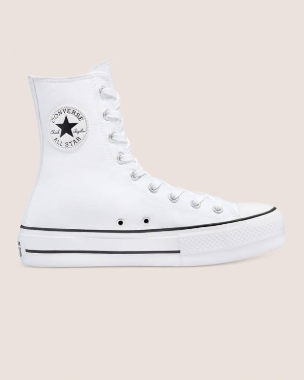 Converse Chuck Taylor All Star Lift X High Tops Shoes White | CV-759WMS