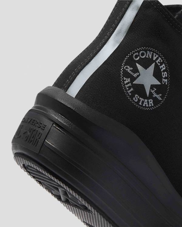 Converse Chuck Taylor All Star Move Festival Platform High Tops Shoes Black | CV-176WXB