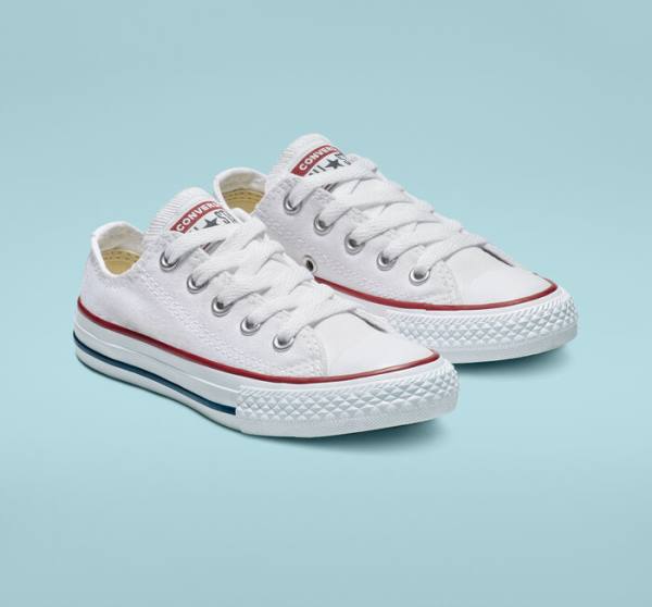 Converse Chuck Taylor All Star Optical White Low Tops Shoes White | CV-456NPK