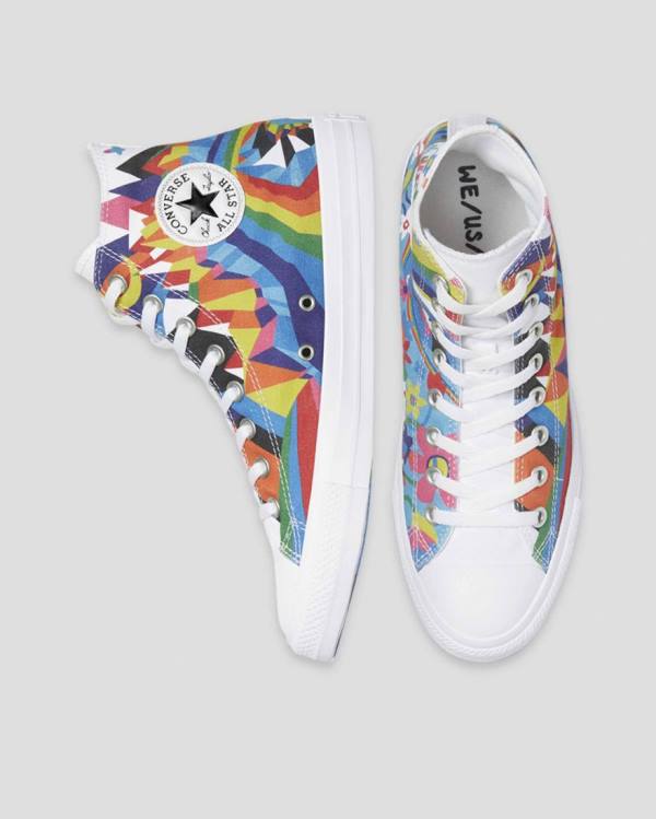 Converse Chuck Taylor All Star Pride High Tops Shoes Multicolor | CV-248ATZ