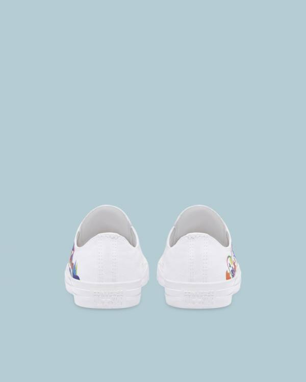 Converse Chuck Taylor All Star Pride Low Tops Shoes White | CV-175CRO