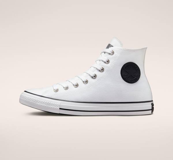 Converse Chuck Taylor All Star Translucent Barcode High Tops Shoes White / Black / White | CV-301RVO