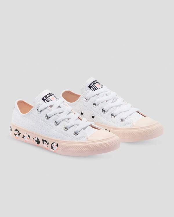 Converse Chuck Taylor All Star Tundra Print Low Tops Shoes White | CV-187IGB