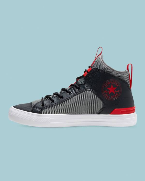 Converse Chuck Taylor All Star Ultra Seasonal Colour High Tops Shoes Grey Black | CV-694BNG