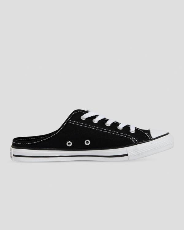 Converse Chuck Taylor Dainty Mule Slip Low Tops Shoes Black | CV-264HEU