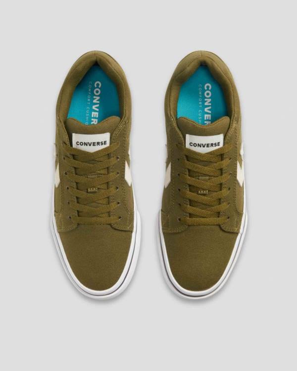 Converse El Distrito Mix And Match Low Tops Shoes Olive | CV-394DCT