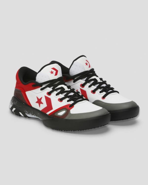 Converse G4 Rivals Low Tops Shoes White Red Black | CV-271HIU