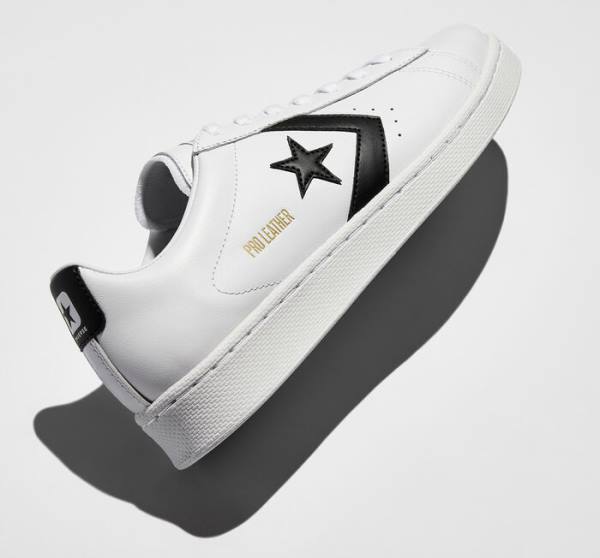 Converse OG Pro Leather Low Tops Shoes White / Black / White | CV-518SVZ