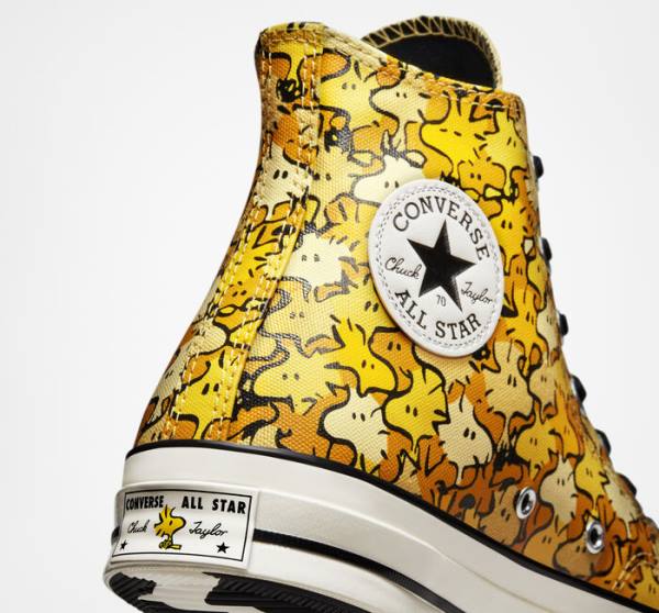 Converse Peanuts Chuck 70 High Tops Shoes Yellow / Gold | CV-537REK