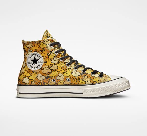 Converse Peanuts Chuck 70 High Tops Shoes Yellow / Gold | CV-873YPU