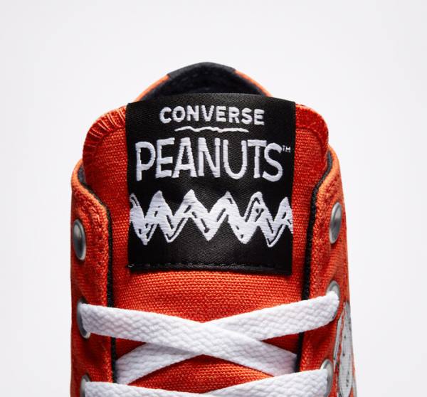 Converse Peanuts Chuck Taylor All Star High Tops Shoes Red / Black / White | CV-046HQN