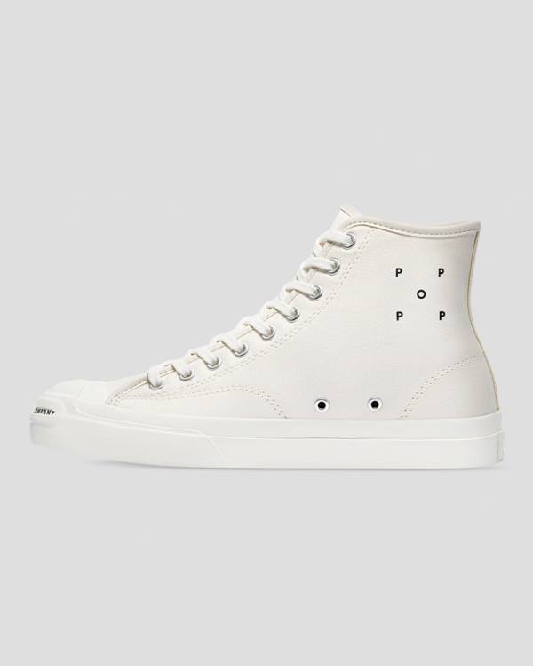 Converse Pop Trading Miffy Jack Purcell Pro High Tops Shoes Beige | CV-794GMY