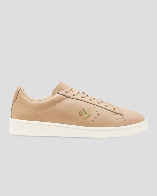 Converse Pro Leather Horween Low Tops Shoes Khaki | CV-821DPS