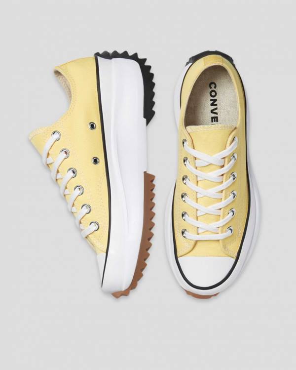 Converse Run Star Hike Colour Splash Low Tops Shoes Yellow | CV-685NBA