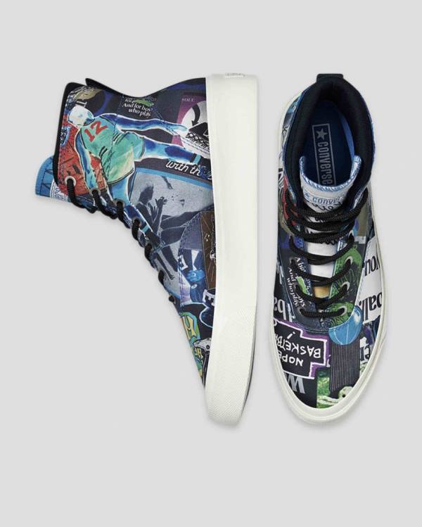 Converse Skidgrip Beat The World High Tops Shoes Multicolor | CV-236KDW