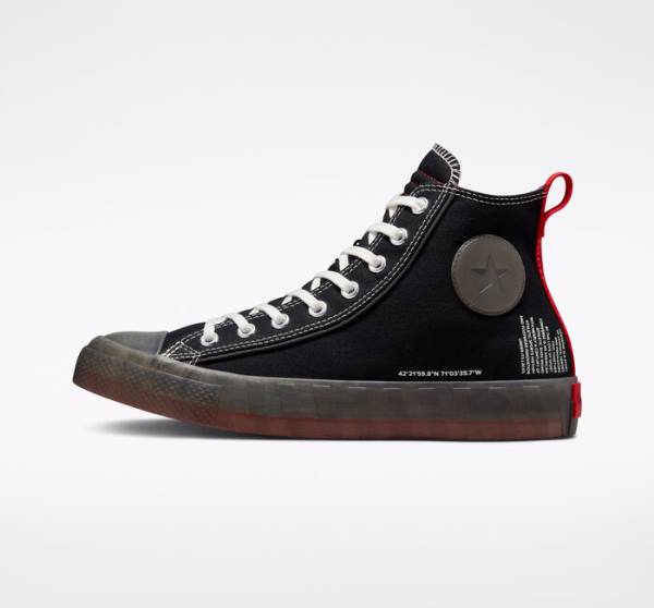 Converse UNT1TL3D High Tops Shoes Black | CV-497YVD